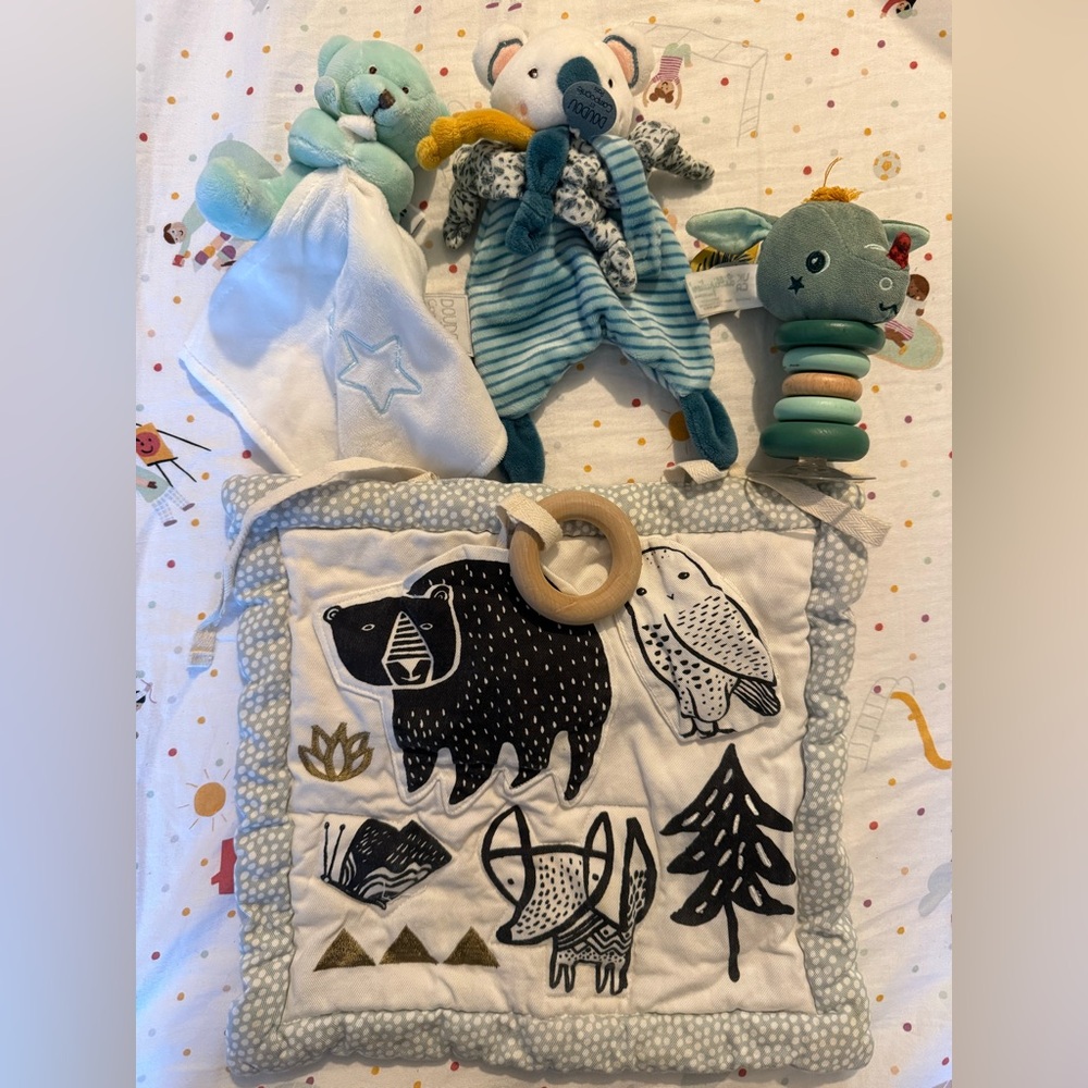 Woodland Friends Baby Activity Set, DouDou Et Compagnie Paris Koala,Lilliputiens